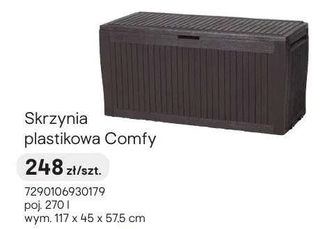 Skrzynia plastikowa Comfy promocja w Castorama
