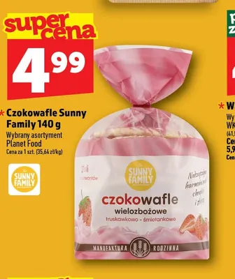 Czokowafle Sunny Family promocja w TOPAZ
