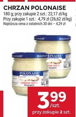 Chrzan polonaise promocja w Stokrotka