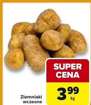 Ziemniaki wczesne promocja w Carrefour Express