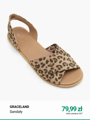 Sandały Graceland promocja w Deichmann