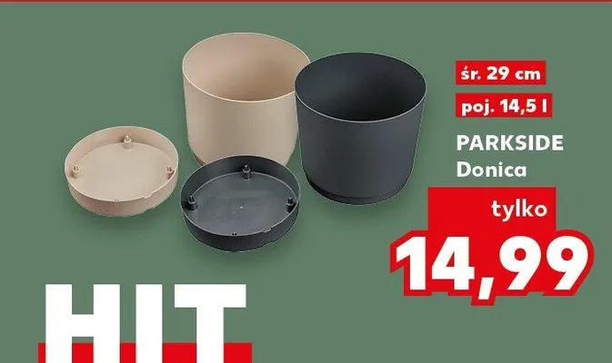 Donica Parkside promocja w Kaufland
