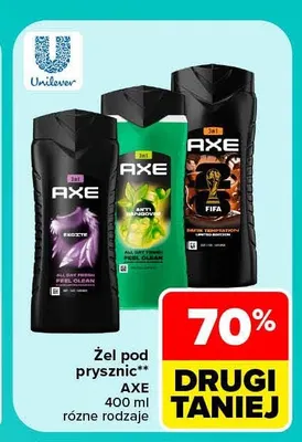 Żel pod prysznic Axe Dark Temptation promocja w Carrefour