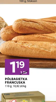 Półbagietka francuska promocja w Stokrotka