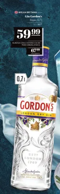 Gin London Dry 0,7l promocja w POLOmarket