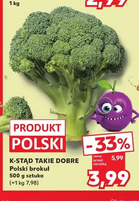 Brokuł polski K-Stąd Takie Dobre promocja w Kaufland
