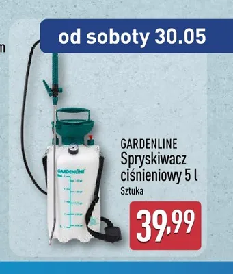 Spryskiwacz ciśnieniowy GARDENLINE promocja w Aldi