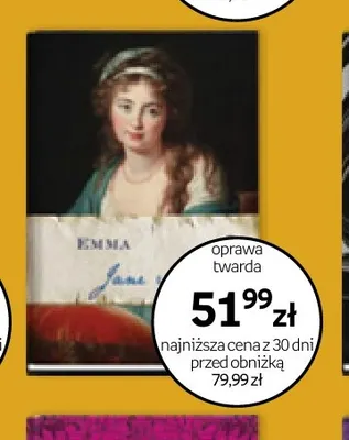 Książka Emma Jane Austen oprawa twarda promocja w Empik