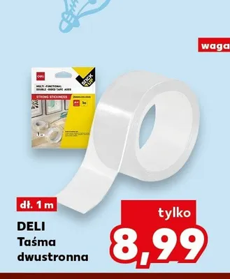 Taśma dwustronna Deli promocja w Kaufland