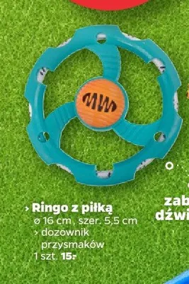 Zabawka dla psa Ringo z piłką promocja w Netto