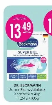 Wybielacz Dr. Beckmann Super Biel promocja w Drogerie Jasmin