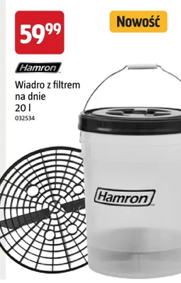 Wiadro z filtrem na dnie Hamron 20 l promocja w Jula
