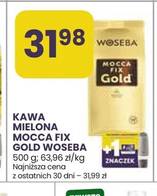 Kawa mielona Mocca Fix Gold Woseba promocja w Stokrotka