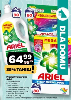 Proszek do prania kolorów promocja w Netto