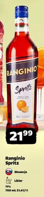 Likier Ranginio Spritz promocja w Netto