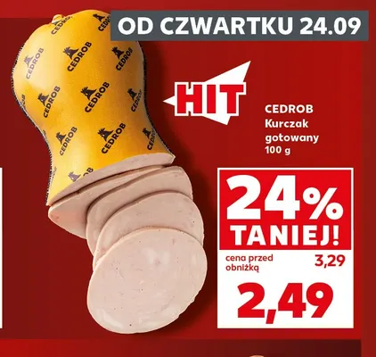 Kurczak gotowany Cedrob promocja w Kaufland