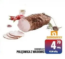 Polędwica z Wadowic Dobrowolscy promocja w Tomi Markt
