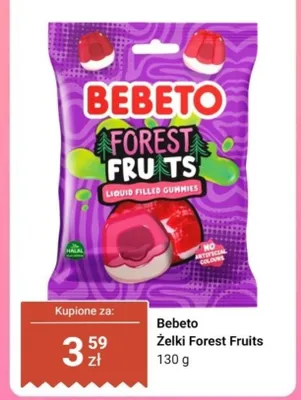 Żelki Forest Fruits promocja w Dino