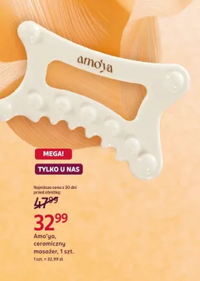 Masażer ceramiczny Amo'ya promocja w Rossmann