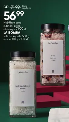 Sole do kąpieli Rose La Bomba promocja w Super-Pharm