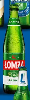 Piwo Łomża Jasne promocja w Lidl