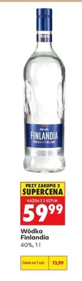 Wódka Finlandia promocja w Biedronka