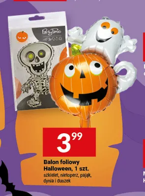Balon foliowy Halloween duszek Party Time promocja w Twój Market