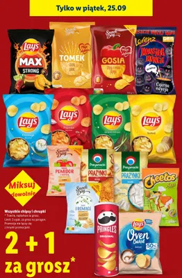 Prażynki solone Przysnacki promocja w Lidl