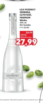 Wódka Łza Pszenicy Srebrna Czystość Premium promocja w Kaufland