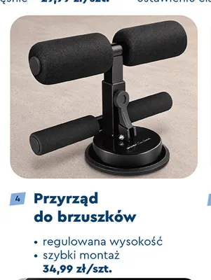 Przyrząd do brzuszków Spokey promocja w Biedronka