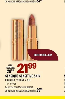 Pomadka Sensique Sensitive Skin Volume promocja w Drogerie Natura