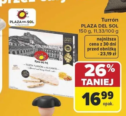 Turrón Plaza Del Sol promocja w Carrefour