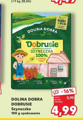 Szyneczka Dobrusie Dolina Dobra promocja w Kaufland
