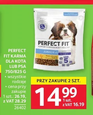 Karma dla kota Perfect Fit promocja w Selgros