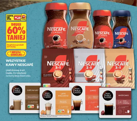 Kawa rozpuszczalna Nescafé Decaf promocja w Biedronka