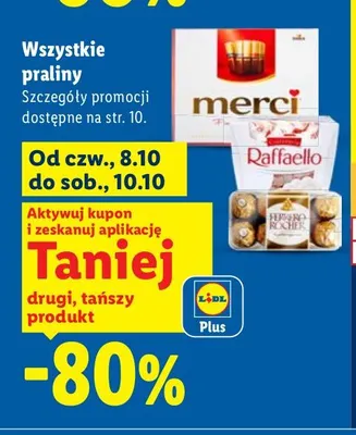 Praliny Raffaello promocja w Lidl