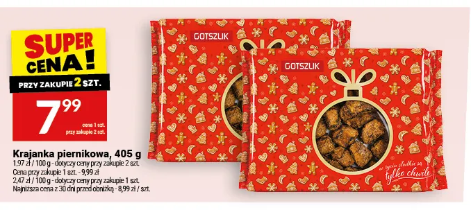 Krajanka piernikowa Gotszlik promocja w Twój Market
