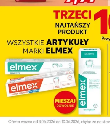 Artykuły do higieny jamy ustnej Elmex promocja w Kaufland