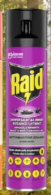 Spray uniwersalny na owady Raid promocja w Selgros