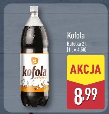 Napój Kofola promocja w Aldi