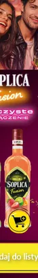 Likier Soplica Fusion truskawka limonka mirabelka promocja w Lidl