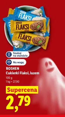 Cukierki Flaksi Roshen luzem promocja w Lidl