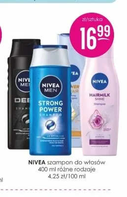 Szampon do włosów Nivea promocja w Drogerie Jasmin