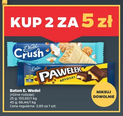 Baton Crush promocja w Netto