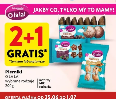 Pierniki w lukrze O la la! promocja w Intermarche