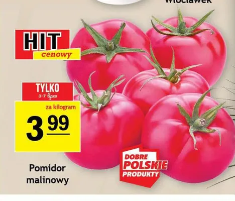 Pomidor malinowy promocja w Gram Market