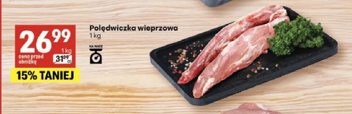 Polędwiczka wieprzowa promocja w Delikatesy Centrum