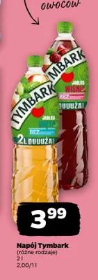 Napój Tymbark jabłko mięta promocja w Netto