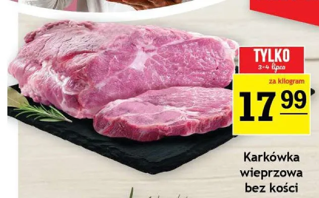 Karkówka wieprzowa bez kości promocja w Gram Market