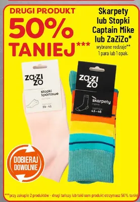 Skarpety lub stopki promocja w POLOmarket